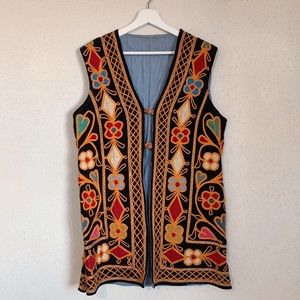 Vintage Embroidered Vest